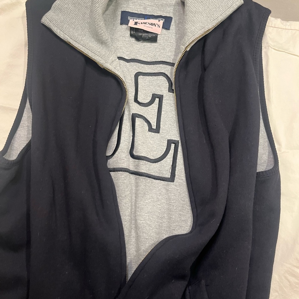 Escada Navy Blue Vest